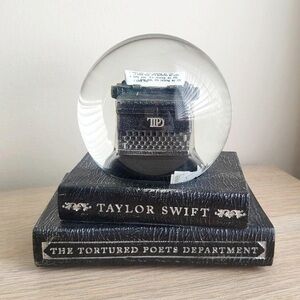 Taylor Swift Tortured Poets Department Snowglobe